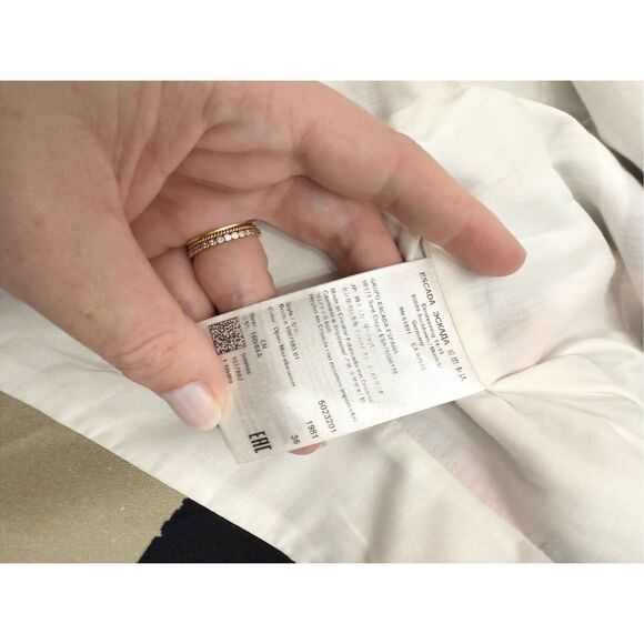 Escada Bozica Womens Open Miscellaneous One Button Stripe Blazer Small 36 - Picture 5 of 6